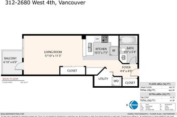 312 2680 W 4th AVE Vancouver, Vancouver Apartments for sale, MLS® R3076263