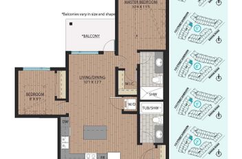 604 11058 132 ST Surrey, Surrey Apartments for sale, MLS® R2989474