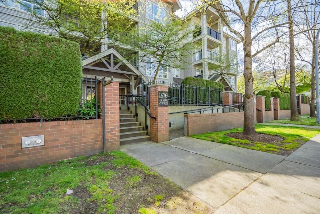 204 1576 Grant AVE Port Coquitlam, Port Coquitlam Condo for sale, MLS® R2992090