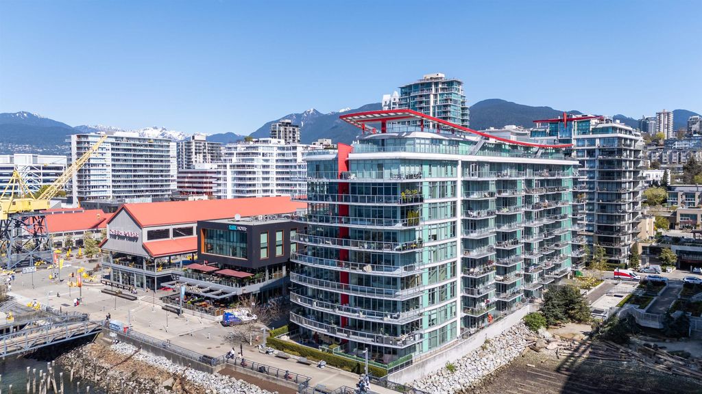608 175 Victory Ship Way North Vancouver, North Vancouver Apartment for sale, MLS® R2992104