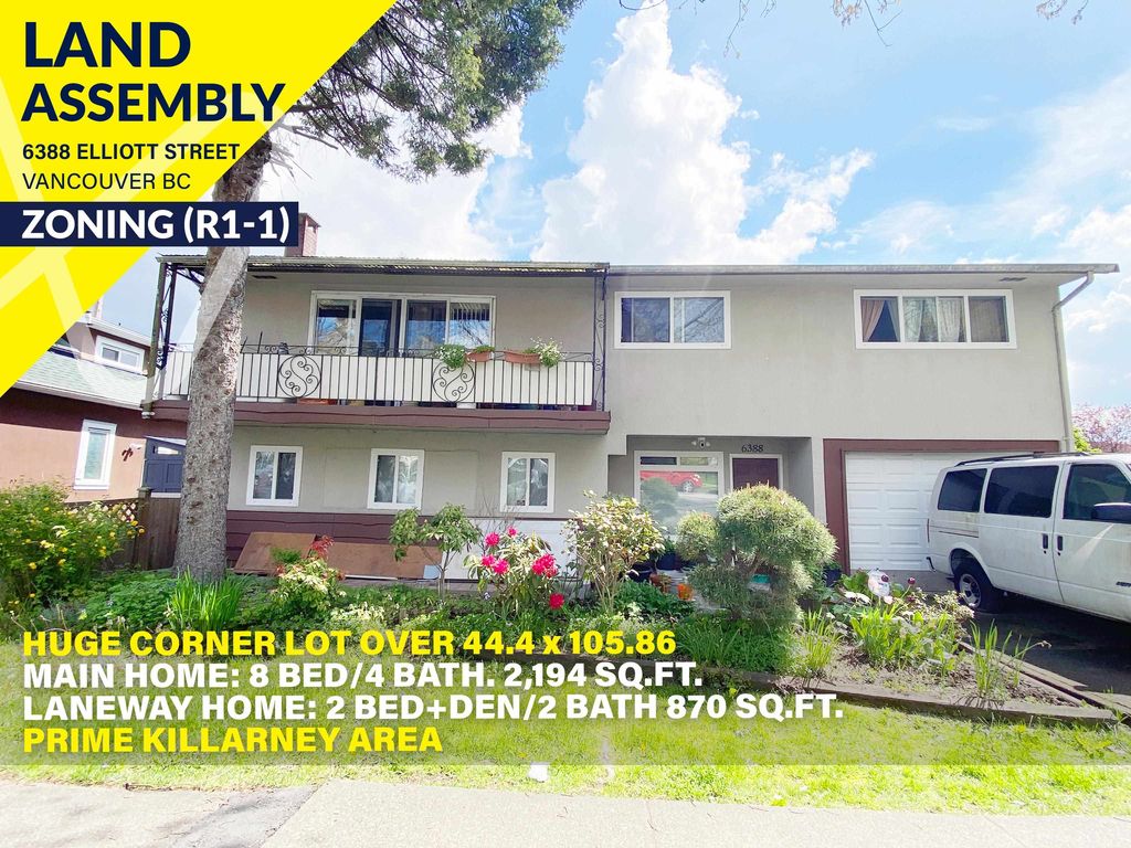 6388 Elliott ST Vancouver, Vancouver Home for sale, MLS® R2878179