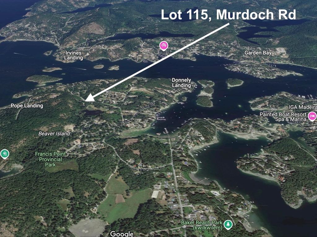 LOT 115 Murdoch RD Garden Bay, Garden Bay Real Estate for sale, MLS® R2994740